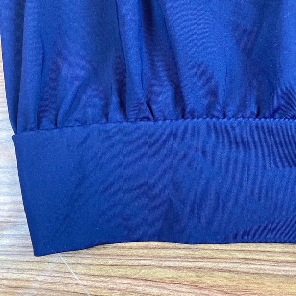 Lands’ End Navy Blue Tankini Top - Size 18 - Picture 3 of 7